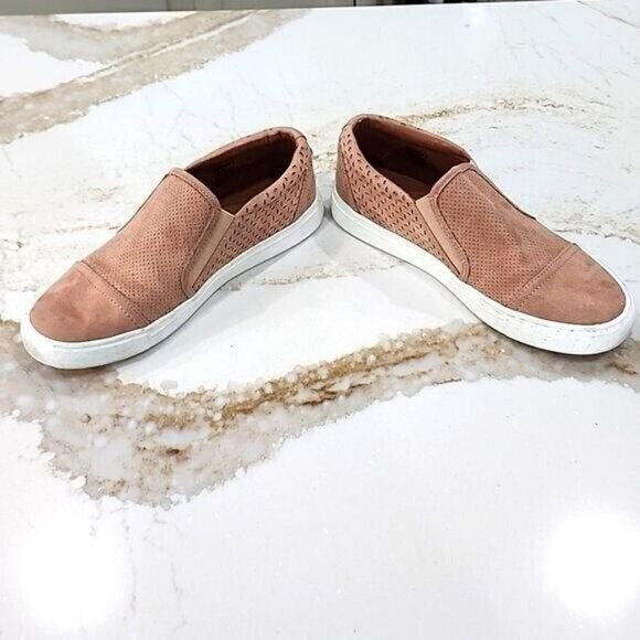 Steve Madden Shoes Ambition Slip-On Tan Sneaker Fabric Upper Women's 8 - Picture 2 of 7